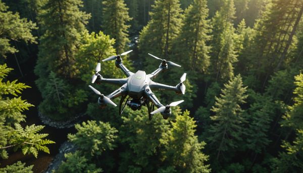 Comment les drones surveillent les forêts